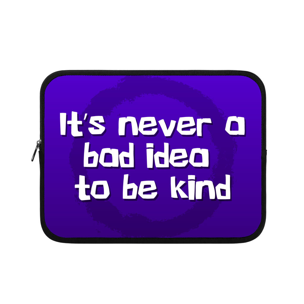 Quote iPad Sleeve - Cute Tablet Sleeve - Printed Carrying Case