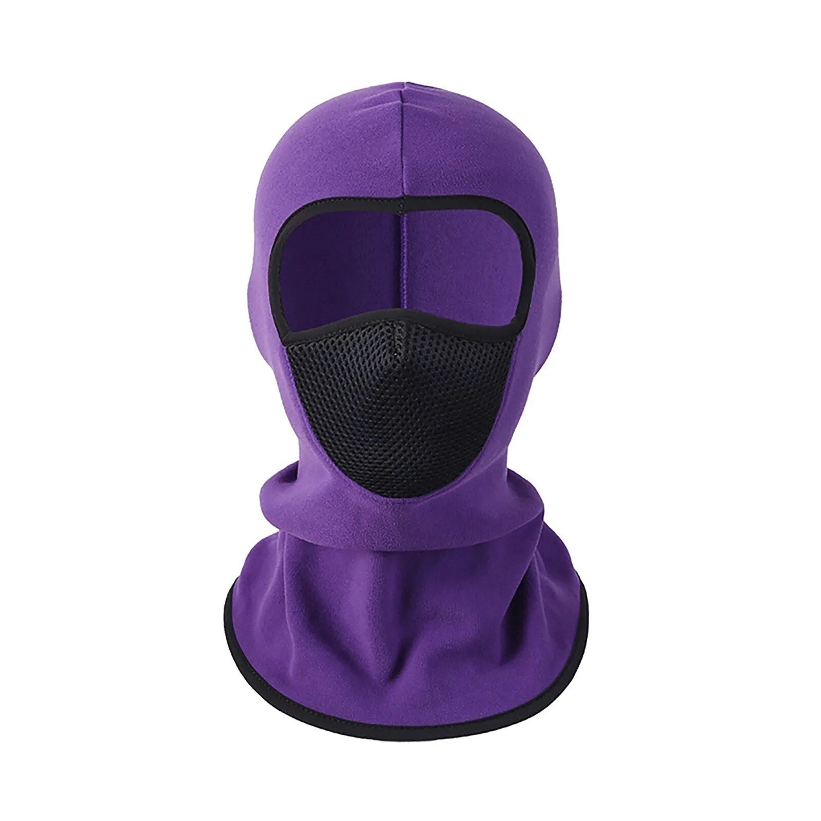 Winter Velvet Warm Breathable Ski Hood with Visor - Unisex Outdoor Cold Weather Gear