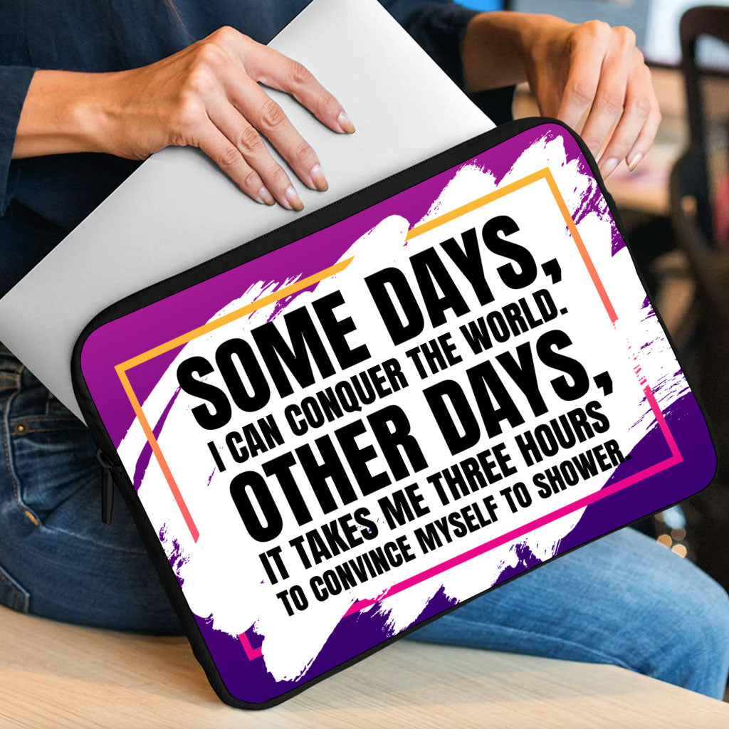 Funny Quote MacBook Air 14" Sleeve - Best Design Laptop Sleeve - Graphic MacBook Sleeve