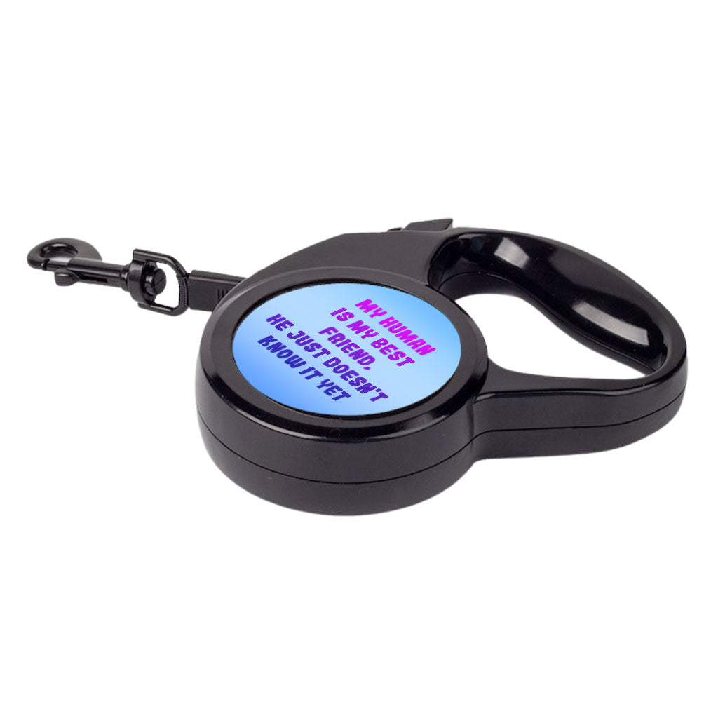 Cute Design Retractable Pet Leash - Creative Leash - Quote Dog Leash