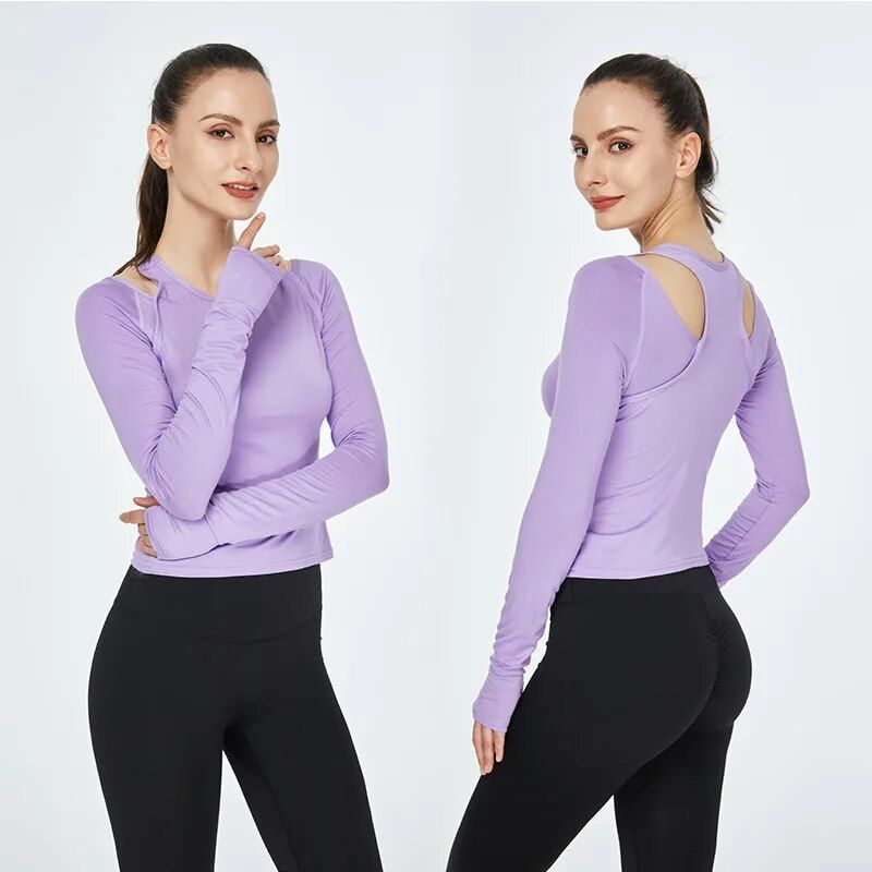 Women's Seamless Fitness Yoga Top