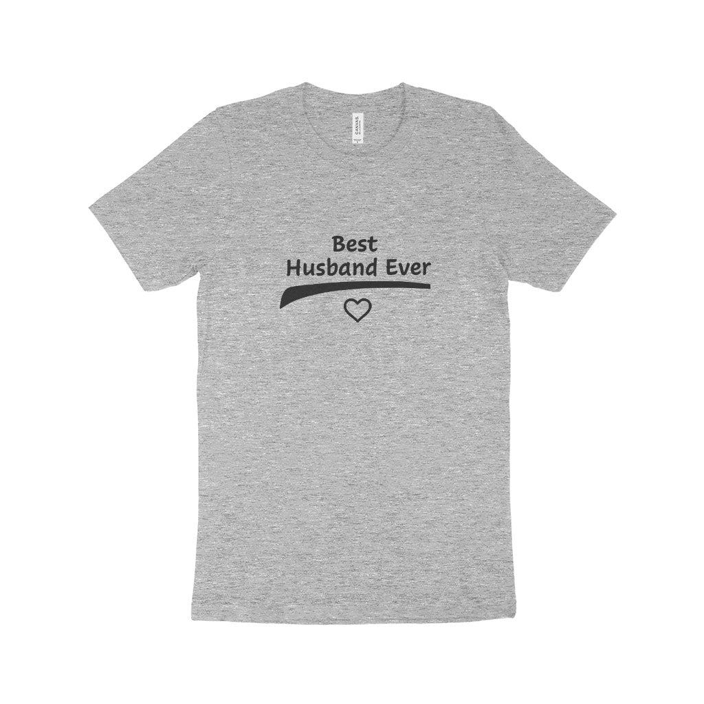 Best Husband Ever Men's Jersey T-Shirt Made in USA