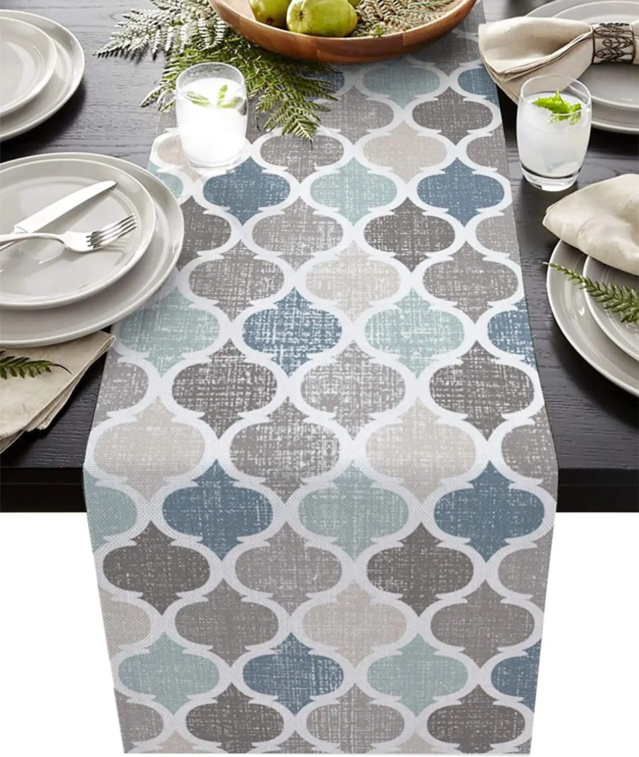 Elegant Table Runner for Modern Home and Event Decor