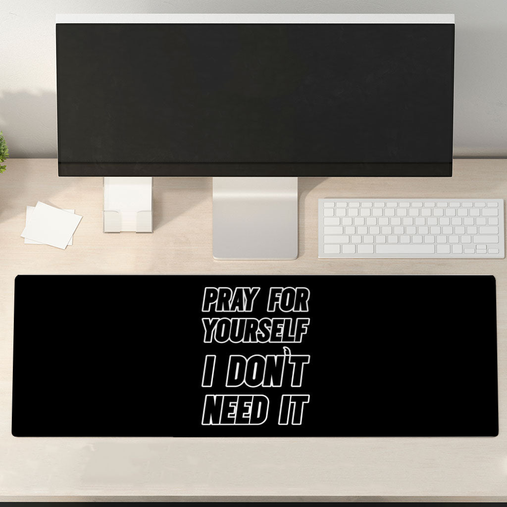 Cool Design Desk Mat - Quote Desk Pad - Printed Laptop Desk Mat