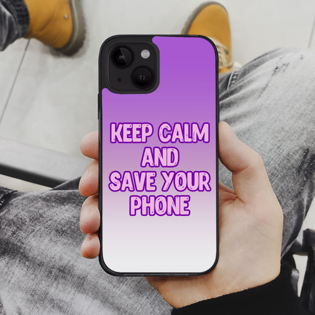 Keep Calm iPhone 14 Plus Case - Cool Phone Case for iPhone 14 Plus - Trendy iPhone 14 Plus Case