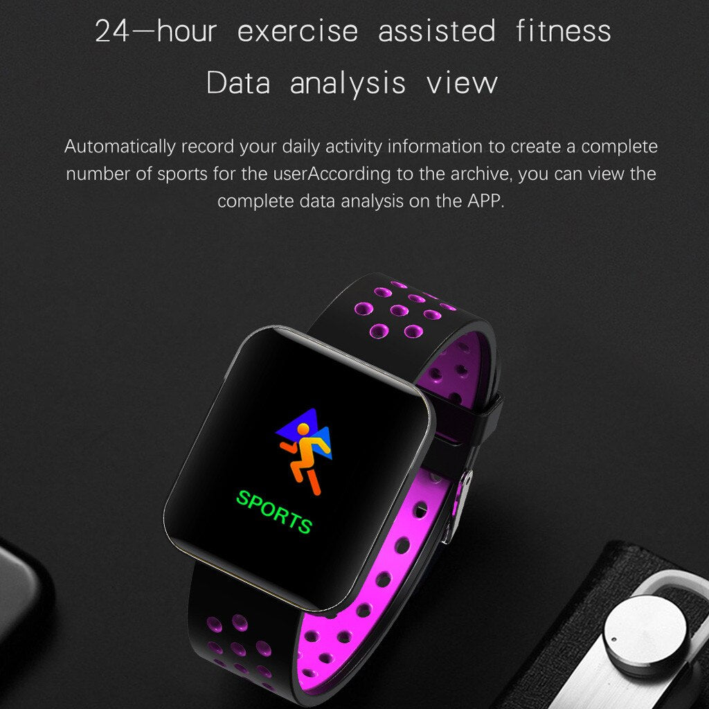 1.54 inches Heart Rate Activity Step Music Control