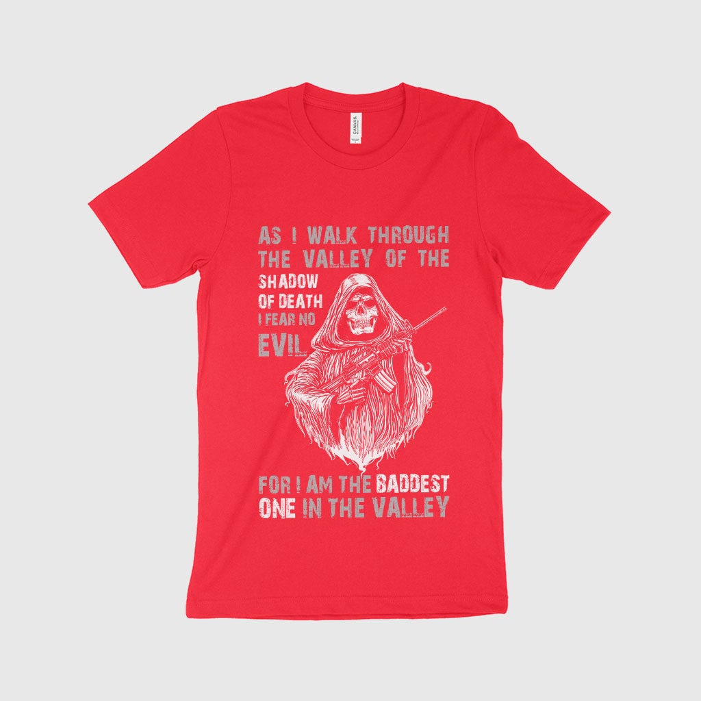 Baddest in the Valley Unisex Jersey T-Shirt Made in USA