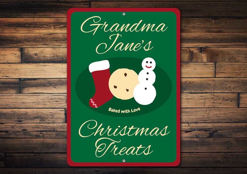 Christmas Treats Sign