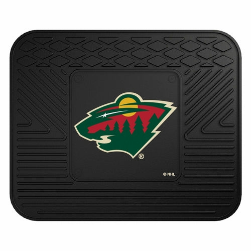 Fanmats NHL Non Skid Backseat Durable Rubber Utility Floor Mat For Car