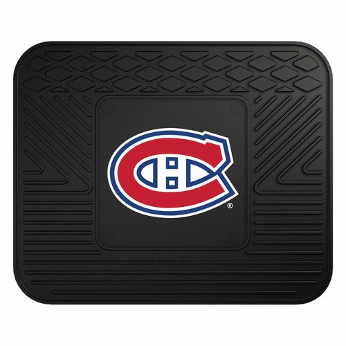 Fanmats NHL Non Skid Backseat Durable Rubber Utility Floor Mat For Car