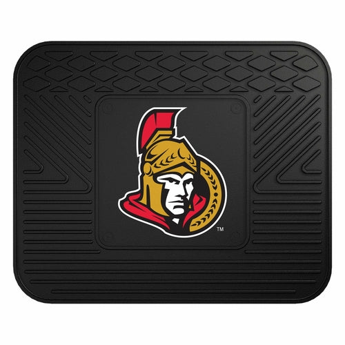 Fanmats NHL Non Skid Backseat Durable Rubber Utility Floor Mat For Car