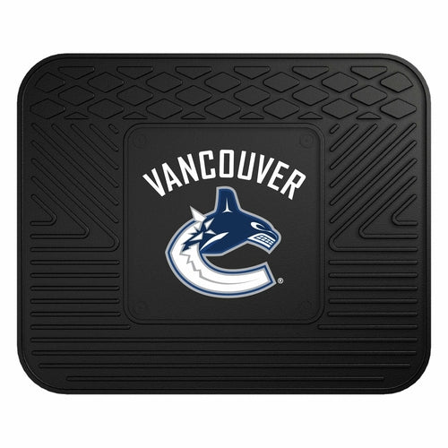 Fanmats NHL Non Skid Backseat Durable Rubber Utility Floor Mat For Car