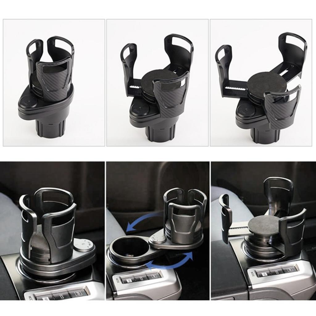 Car Drinking Bottle Holder 360 Degrees Rotatable Water Cup Holder