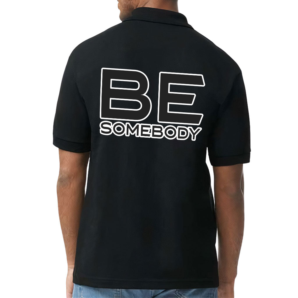 Be Somebody Jersey Sport T-Shirt - Motivational T-Shirt - Cool Printed Sport Tee