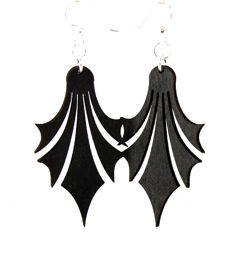 Dropped Point Earrings # 1113 | Red Sunflower