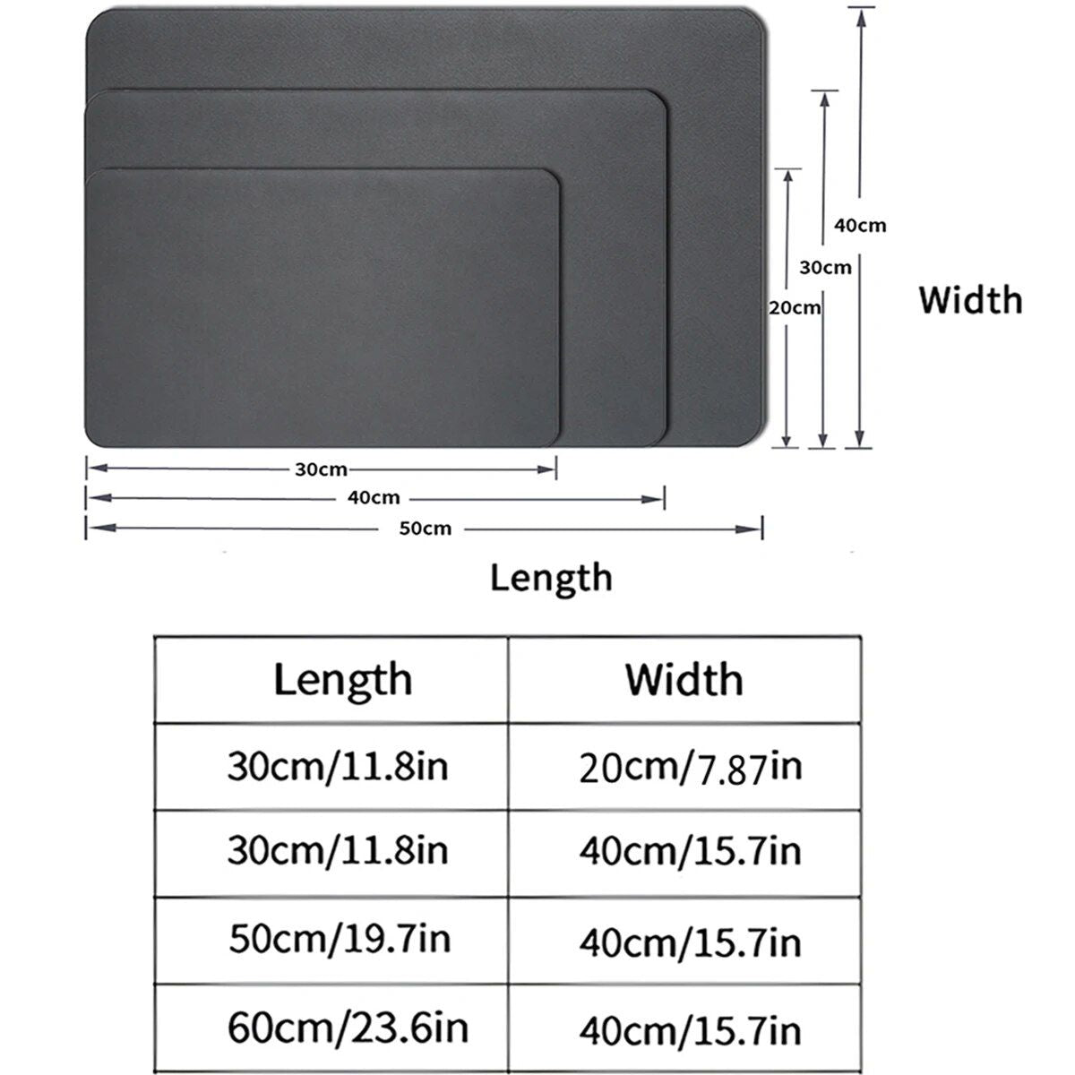 Multi-Purpose Quick-Dry Diatomite Placemat