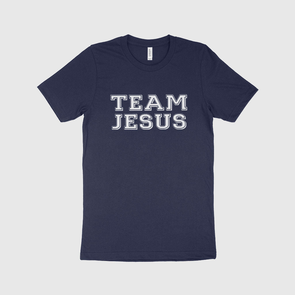 Team Jesus Unisex Jersey T-Shirt Made in USA