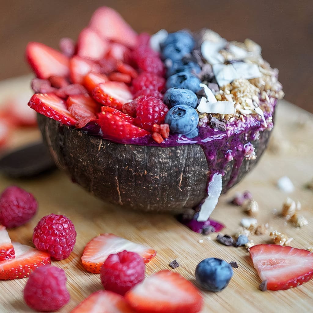 Coconut Bowls - Natural Finish