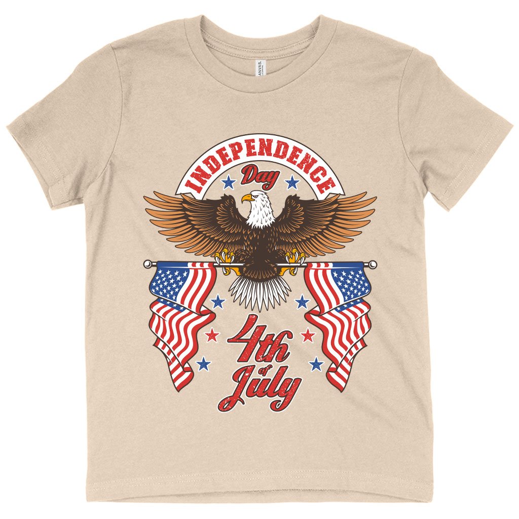 Kids' Independence Day 4th of July T-Shirt - Independence Day T-Shirts - Patriotic USA T-Shirt