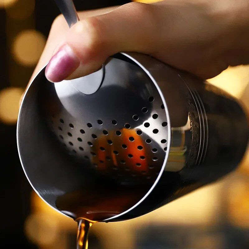 Premium 304 Stainless Steel Julep Cocktail Strainer