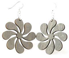 Inside Flower Earrings # 1164 | Red Sunflower