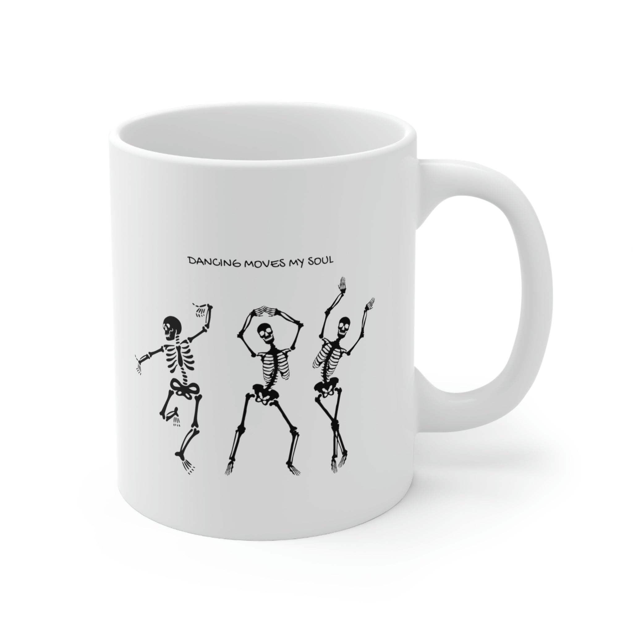 Skeletons Dancing Mug