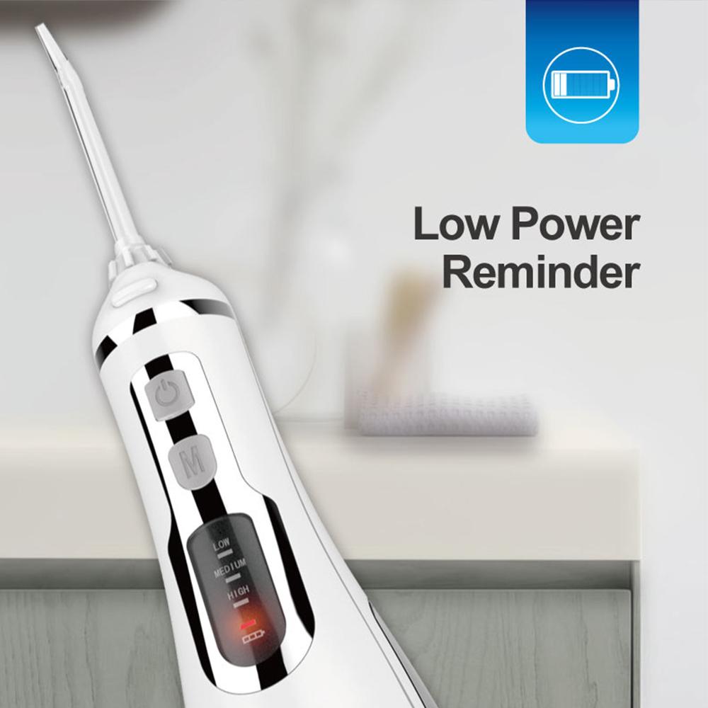 Water Flosser Cordless Dental Portable Oral Irrigator Teeth Cleaning