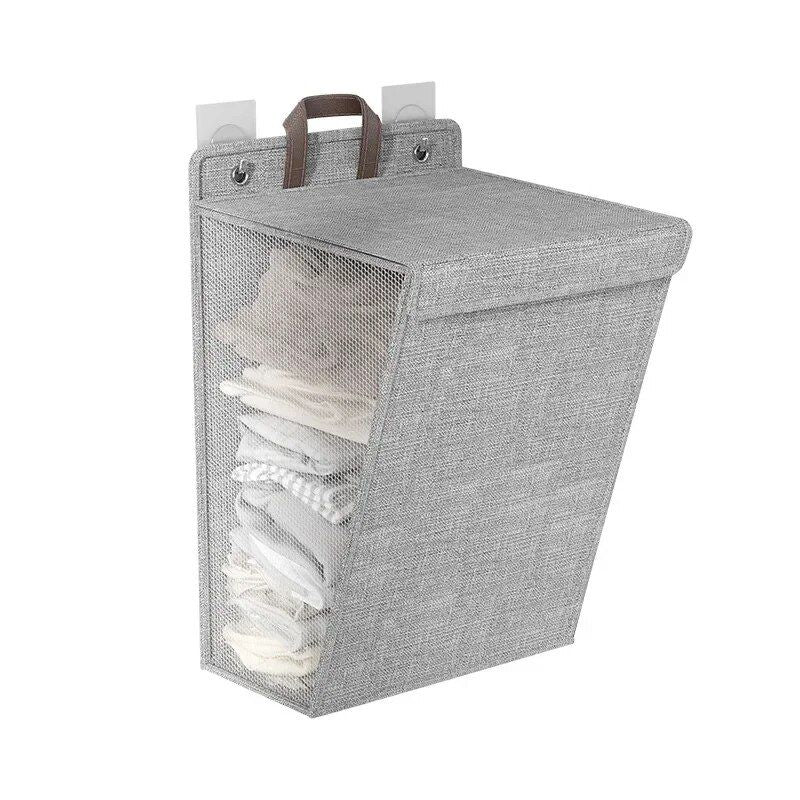 Space-Saving Foldable Laundry Basket