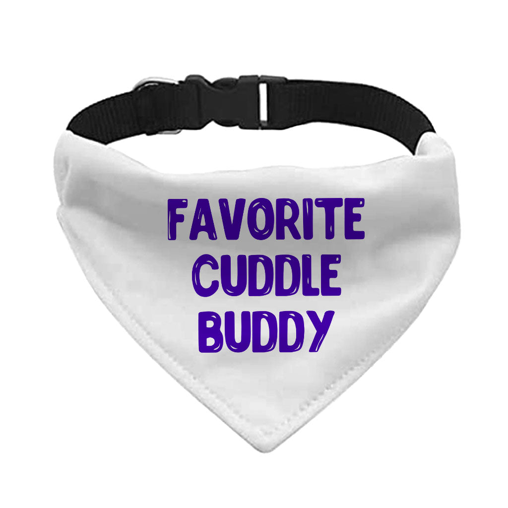 Cuddle Buddy Pet Bandana Collar - Kawaii Scarf Collar - Cool Design Dog Bandana