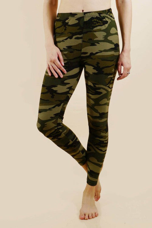 Camo Printed Leggings