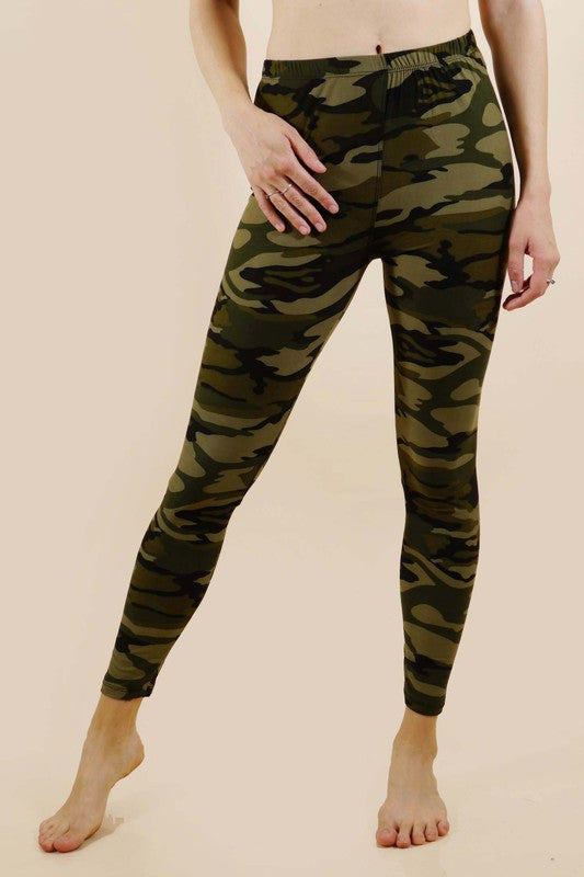 Camo Printed Leggings