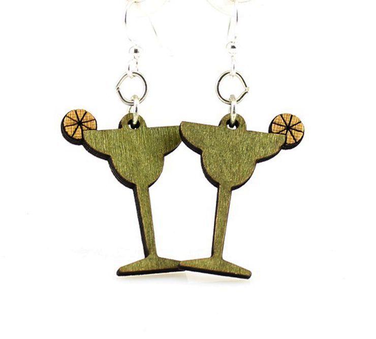 Margarita Earrings # 1246 | Red Sunflower