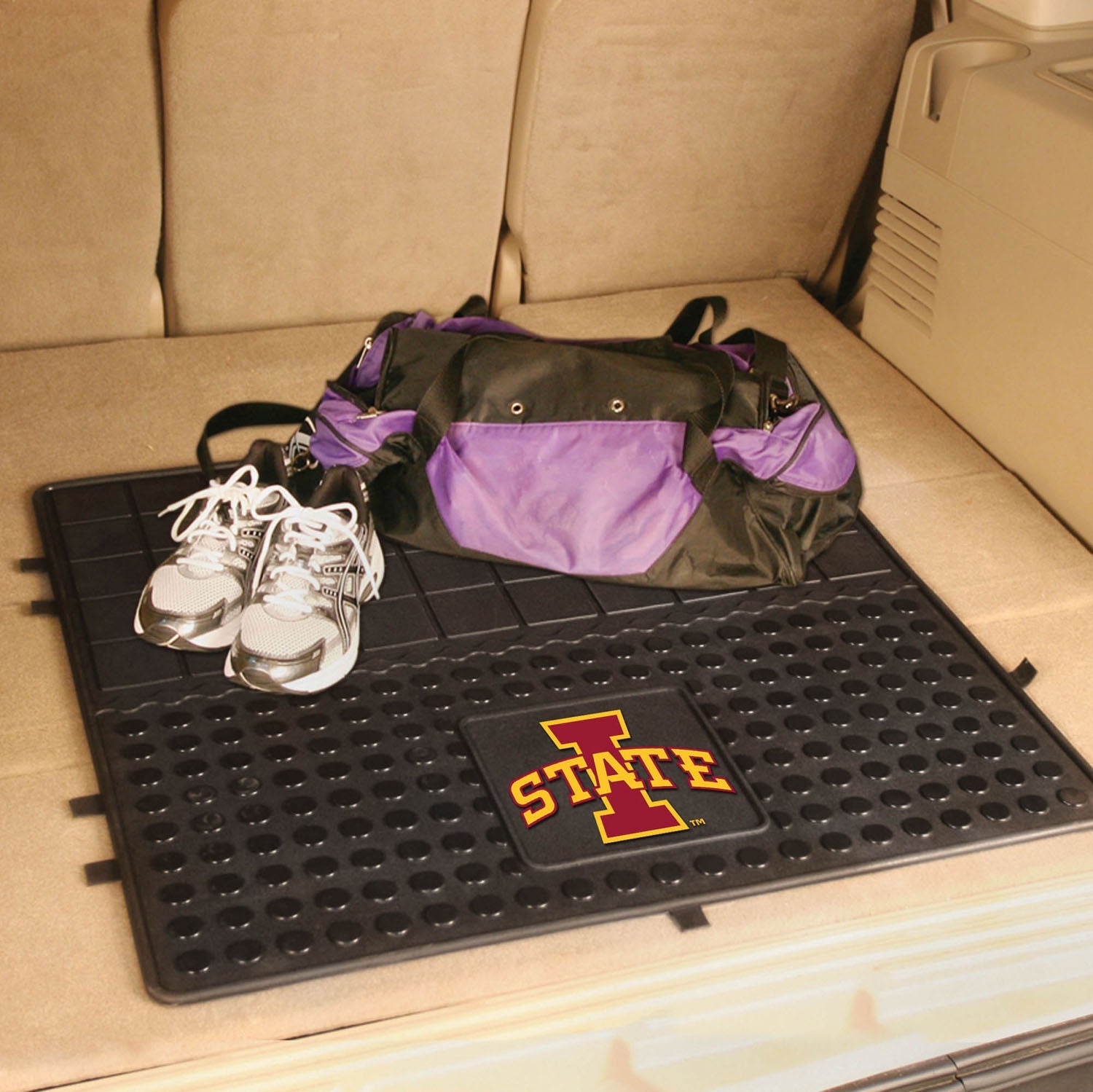 FANMATS NCAA Iowa State University Cyclones Vinyl Cargo Mat