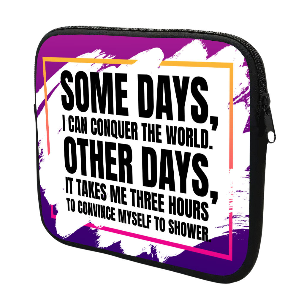 Funny Quote MacBook Air 14" Two-Sided Sleeve - Best Design Laptop Sleeve - Graphic MacBook Sleeve