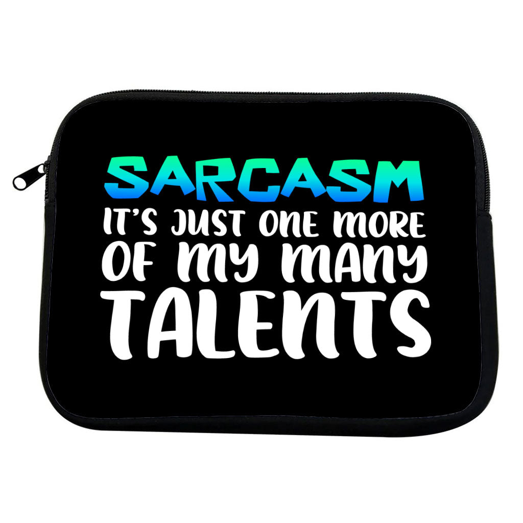 Sarcasm MacBook Pro 14" Two-Sided Sleeve - Funny Laptop Sleeve - Printed MacBook Sleeve