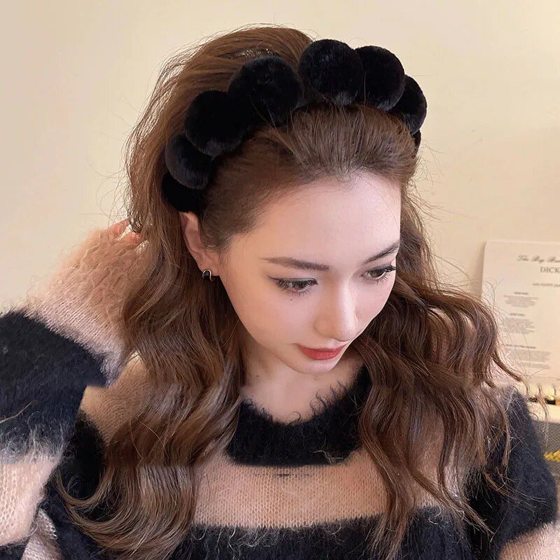 Plush Retro Hairband