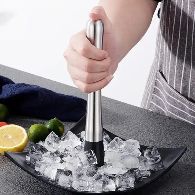 Stainless Steel Multifunctional Ice Crusher & Fruit Muddler