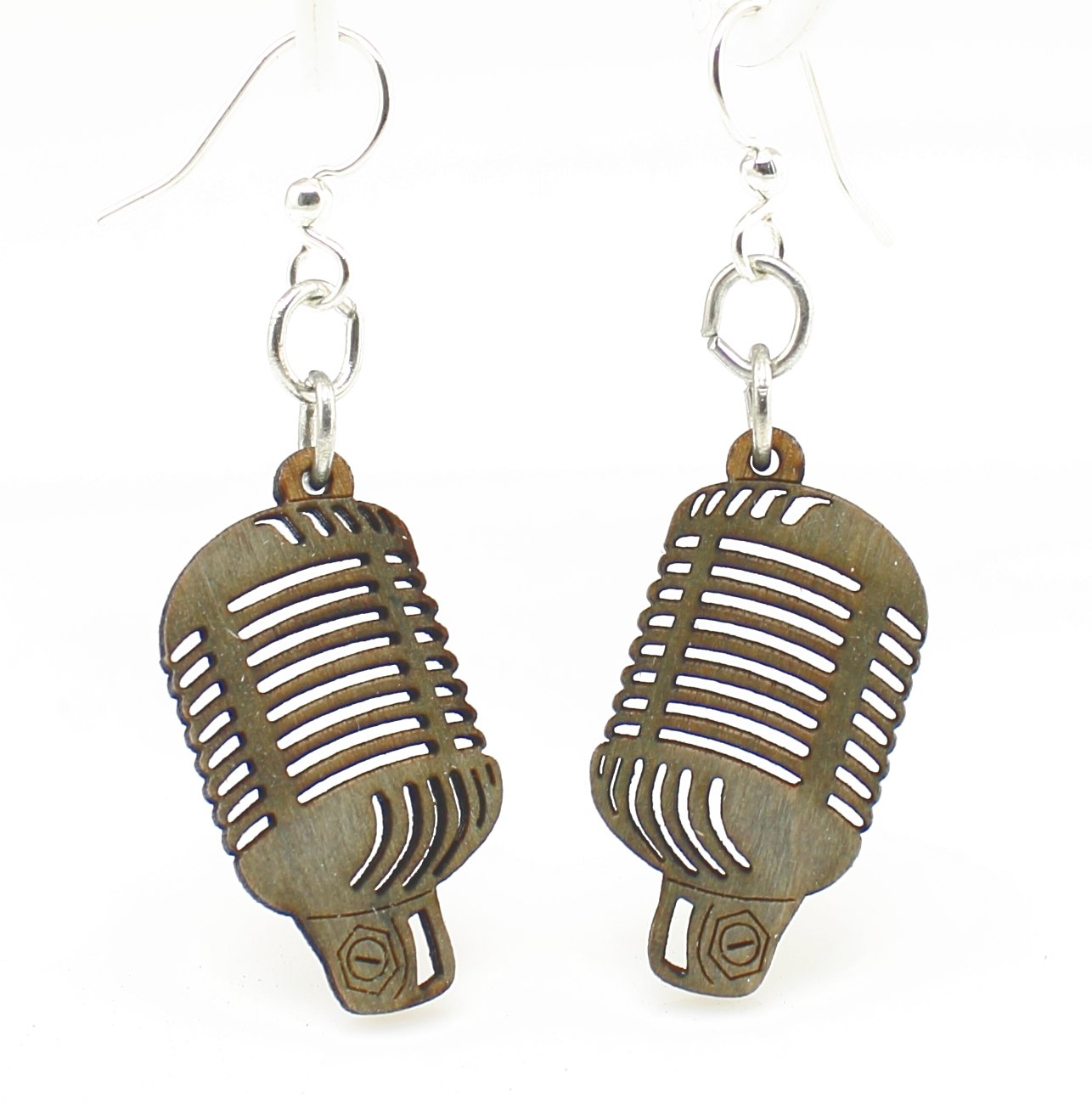 Retro Vintage Microphone Earrings #1304 | Red Sunflower