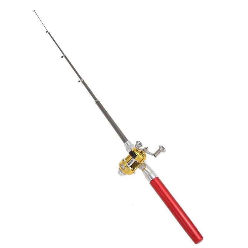 Compact Pocket Fishing Rod & Reel Combo