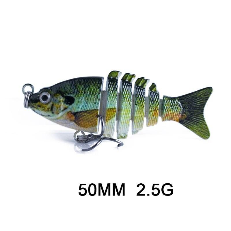 Compact 5cm 2.5g Jointed Swimbait