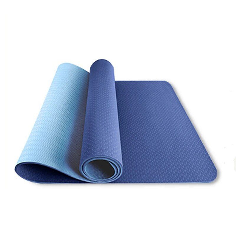 Premium TPE Double Layer Non-Slip Yoga Mat - Ideal for Gymnastics, Pilates & Fitness