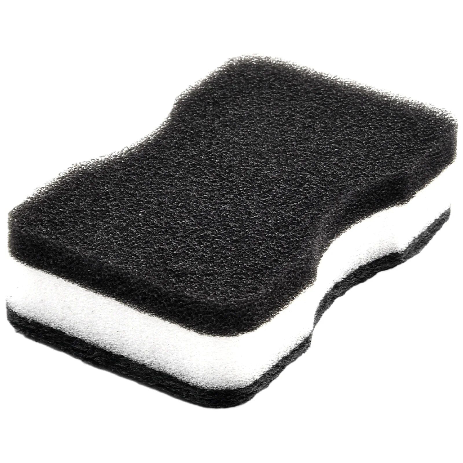 Multi-Purpose Black Dish Sponge Scouring Pad