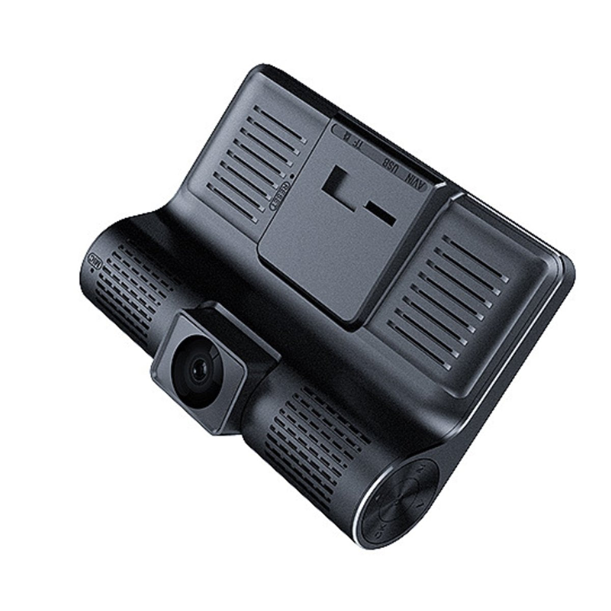 Safe Drive Dual Camera Car Dash Cam With Large Screen