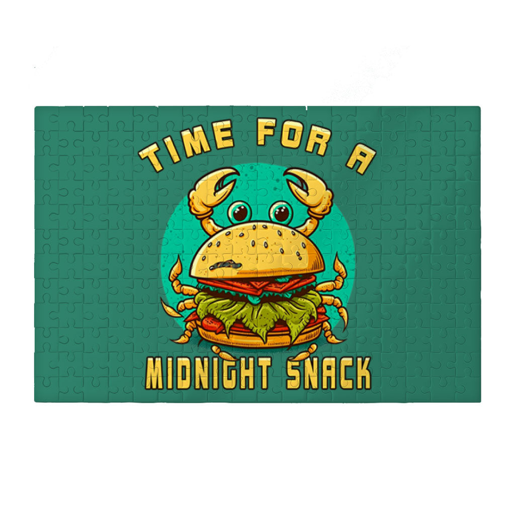 Midnight Snack Puzzles - Food Jigsaw Puzzle - Cute Puzzles