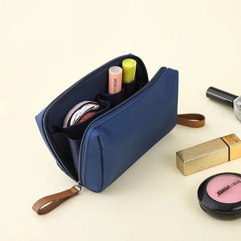 Chic Waterproof Nylon Cosmetic Bag