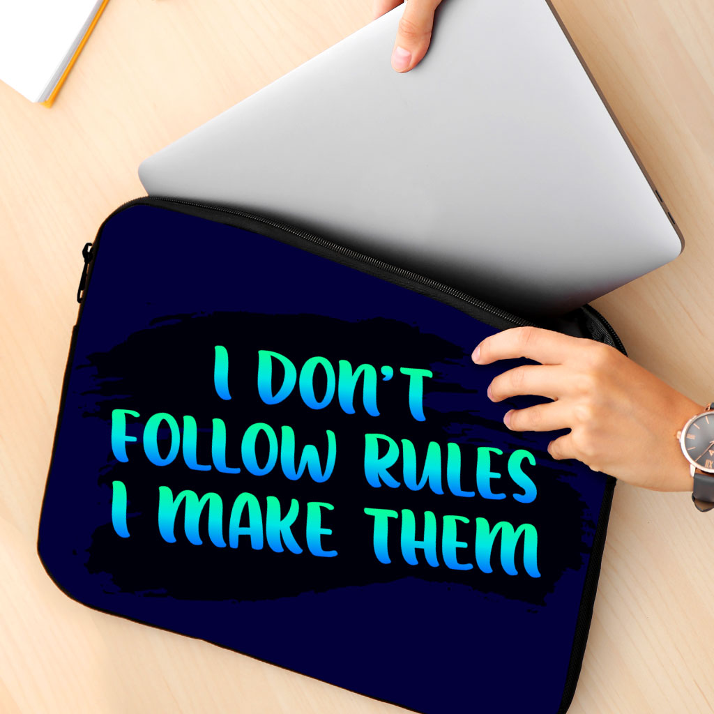 Cool Quote MacBook Pro 16" Two-Sided Sleeve - Printed Laptop Sleeve - Themed MacBook Sleeve