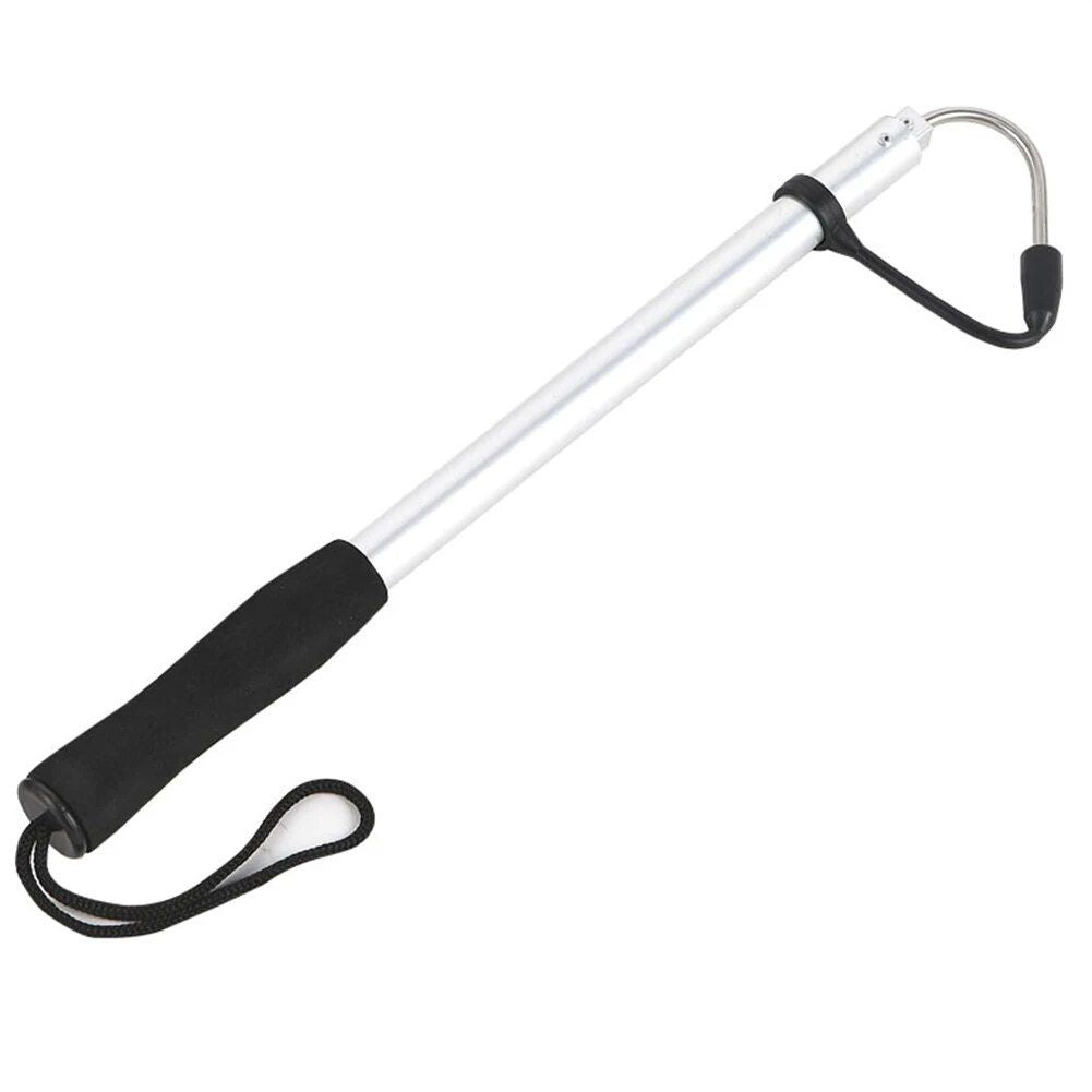 Multi-Size Telescopic Fishing Gaff with Barbs - Perfect for Ice, Sea, and Boat Fishing