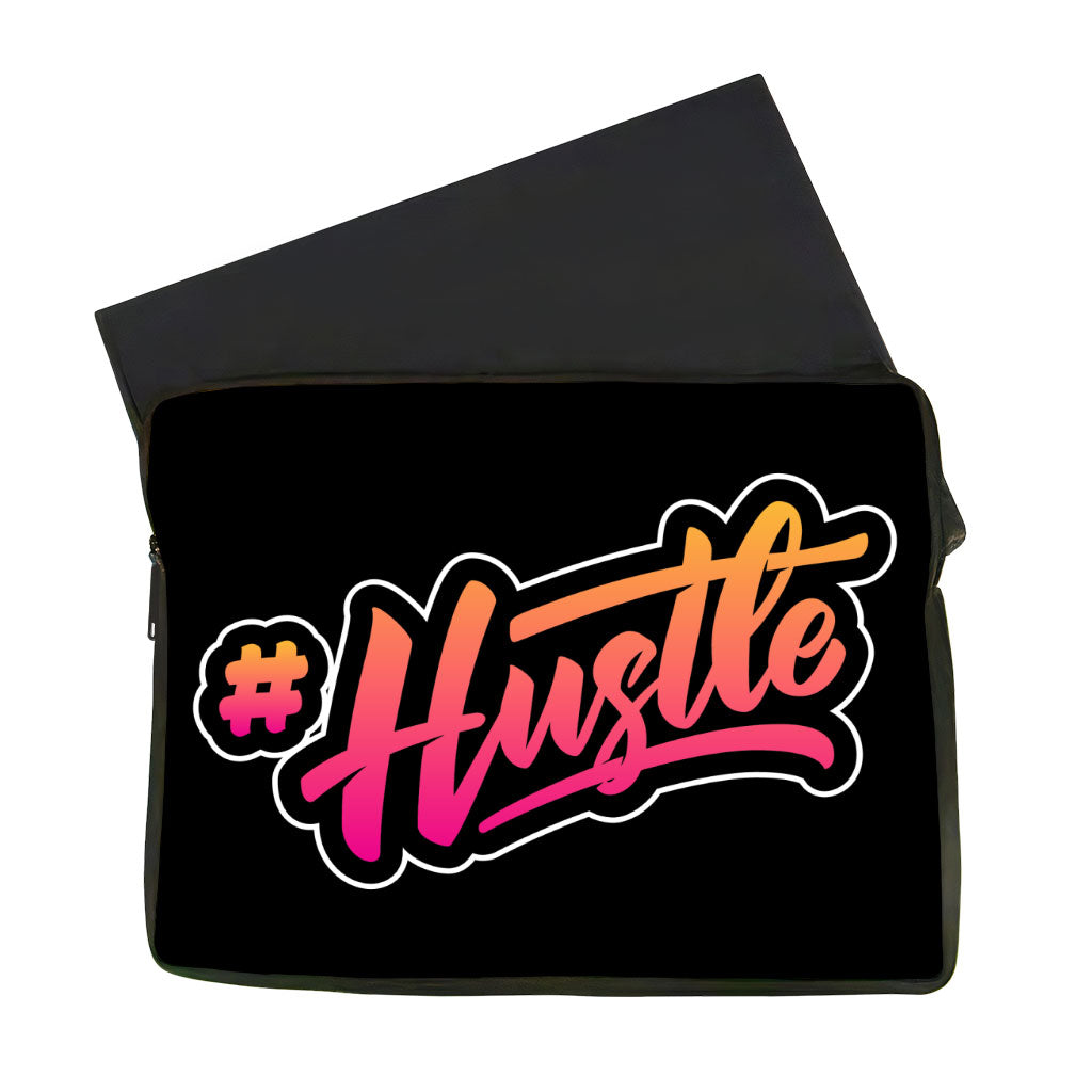 Hustle MacBook Air 14" Two-Sided Sleeve - Hashtag Laptop Sleeve - Cool MacBook Sleeve