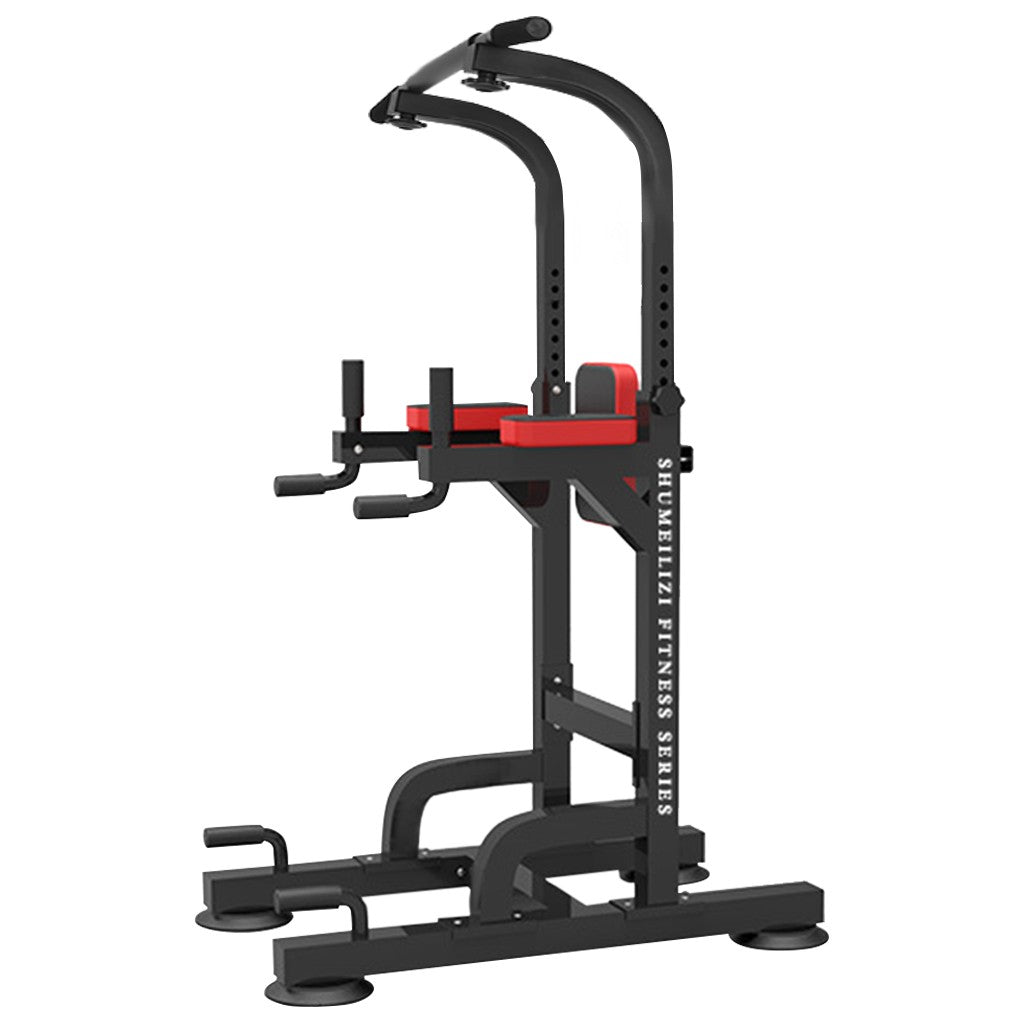 Dip Station Chin Up Bar Power Tower Pulls Push Home Gym Fitness Core