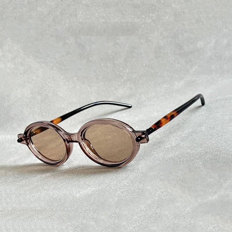 Stylish Retro Oval Sunglasses